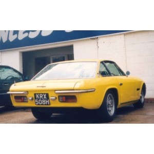 Quicksilver 1968–69 Lamborghini Islero Krümmer aus Edelstahl