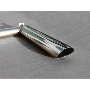 Échappement En Acier Inoxydable Maserati Mexico 1966-73 Quicksilver