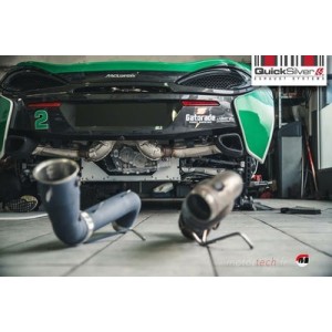 Quicksilver Mclaren 540C 2016 Keramikbeschichtete Katalysator-Ersatzrohre auf Quicksilver