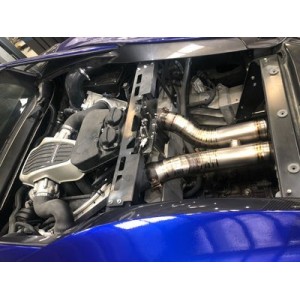 Ceramic Coated Sports System Inc. Titanium Option Mclaren 570Gt 2016 auf Quicksilver