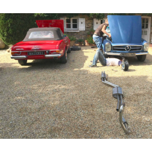 Scarico In Acciaio Inossidabile O Tubi Anteriori Mercedes 280 Sl W113 1968-71 Quicksilver