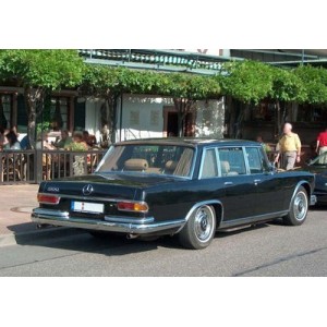 Quicksilver Edelstahl-Auspuff Mercedes 600 Pullman W100 1963-81