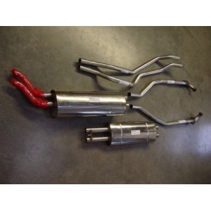 Scarico In Acciaio Inossidabile Peugeot 504 Coupe Cabrio V6 1975-83 Quicksilver