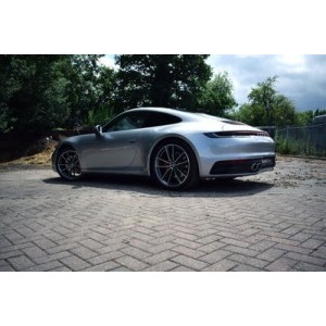 Scarico Super Sport In Titanio Con Sound Architect ™ Porsche 911 992 2019 On Quicksilver