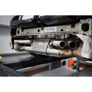 Scarico Super Sport In Titanio Con Sound Architect ™ Porsche 911 992 2019 On Quicksilver