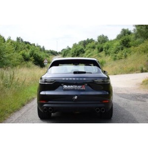 Sportauspuff mit Sound Architect™ Porsche Cayenne V6 3.0 2019 auf Quicksilver
