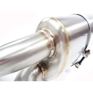 Scarico Sportivo Con Gara-Cats  Porsche 911 Turbo (996) 996 Quicksilver