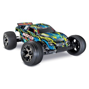 Traxxas rustler txx37076-42wd automodello stadium truck brushless 1:10