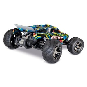 Traxxas rustler txx37076-42wd automodello stadium truck brushless 1:10