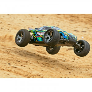 Traxxas rustler txx37076-42wd automodello stadium truck brushless 1:10