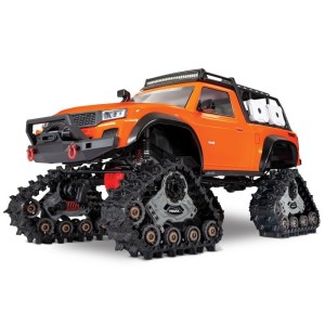Traxxas Xmaxx txx82034-4-orng automodello cingolato trx-4 sport 1:10 4x4 trail crawler traxx e kit luci