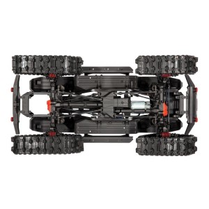 Traxxas Xmaxx txx82034-4-orng automodello cingolato trx-4 sport 1:10 4x4 trail crawler traxx e kit luci