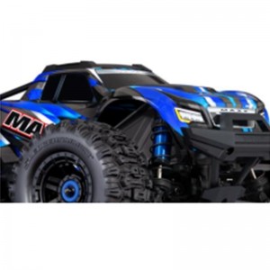 Traxxas TXX89086-4-BLUE Automodello wide maxx vxl-4s - blu