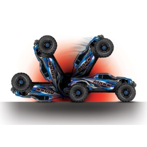 Traxxas TXX89086-4-GRN Automodello wide maxx vxl-4s - verde