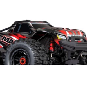 Traxxas TXX89086-4-RED Automodello wide maxx vxl-4s - rosso