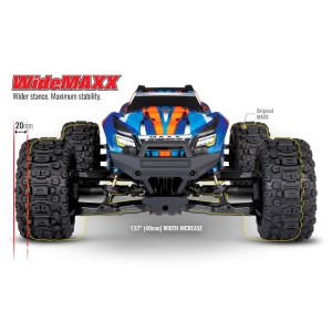 Traxxas TXX89086-4-RED Wide maxx vxl-4s Modellauto – rot