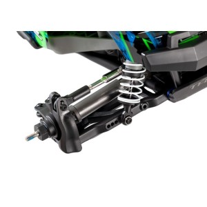 Traxxas TXX90076-4-GRN Automodello hoss 4wd monster truck 1:10 brushless vxl-3s tsm - verde