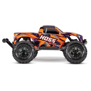 Traxxas TXX90076-4-ORNG Automodello hoss 4wd monster truck 1:10 brushless vxl-3s tsm - arancio