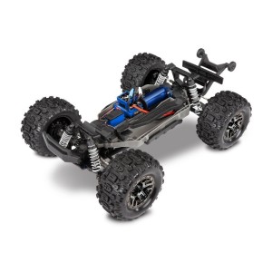 Traxxas TXX90076-4-SLRF Automodello hoss 4wd monster truck 1:10 brushless vxl-3s tsm - solar flame