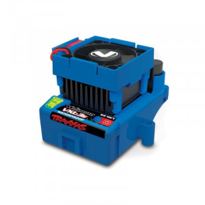 Traxxas TXX90076-4-SLRF Automodello hoss 4wd monster truck 1:10 brushless vxl-3s tsm - solar flame