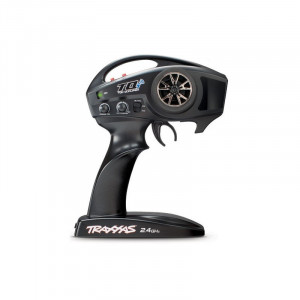 Traxxas TXX90076-4-SLRF Automodello hoss 4wd monster truck 1:10 brushless vxl-3s tsm - solar flame