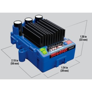 Traxxas TXX94076-4 Automodello drag slash brushless vxl-3s tqi tsm verde