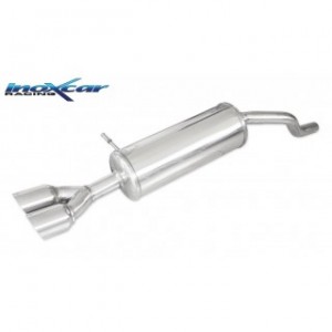 Inoxcar Racing Heckauspuff Renault Clio 4 Gt 1.2 120Cv 2013