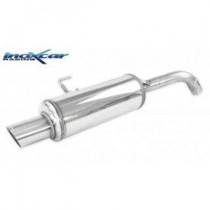Auspuff hinten Durchmesser 90 Rally Inoxcar Renault Clio 2 Rs Phase1 2.0 169Cv 2000-2001