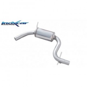 Inoxcar Schallgedämpftes zentrales Auspuffrohr Seat Leon Typ 1P 2.0 Tsi Cupra 240Cv 2006
