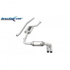 Inoxcar Abarth A112 70Cv 1977 Direkter Mittelrohr-Heckauspuff