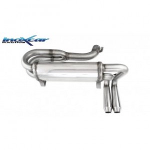 Inoxcar schallgedämpfter Heckauspuff Lancia 037