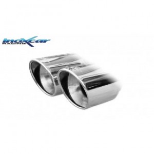 Zentraler hinterer Auspuff 2 x Durchmesser 90 X-Race Inoxcar Mini Cooper Sd F56 2.0D 170Cv 2014