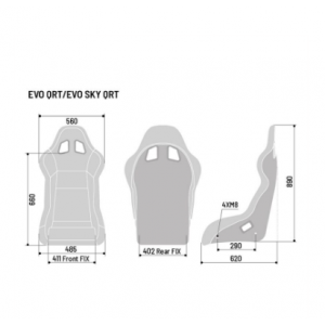 Sedile Sparco Evo Racing Mr Wrapp Vetroresina 008007WRMRNR