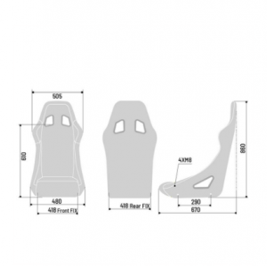 copy of Sedile Sparco in carbonio ultraleggero Adv-Sc 008020ZNR