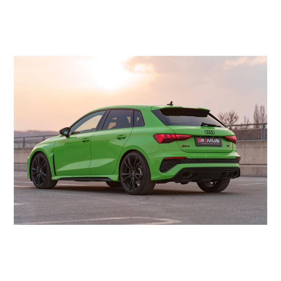 Sistema Di Scarico Posteriore Gpf Remus Per Audi Rs3 Sportback Quattro S Tronic TypE Gy 2.5l TFSI 294kW 07/2021