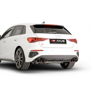 Scarico Sportivo Posteriore Remus Per Audi S3 TypE 8Y 2.0l TFSI, Sportback, Quattro S tronic 228kW 2020