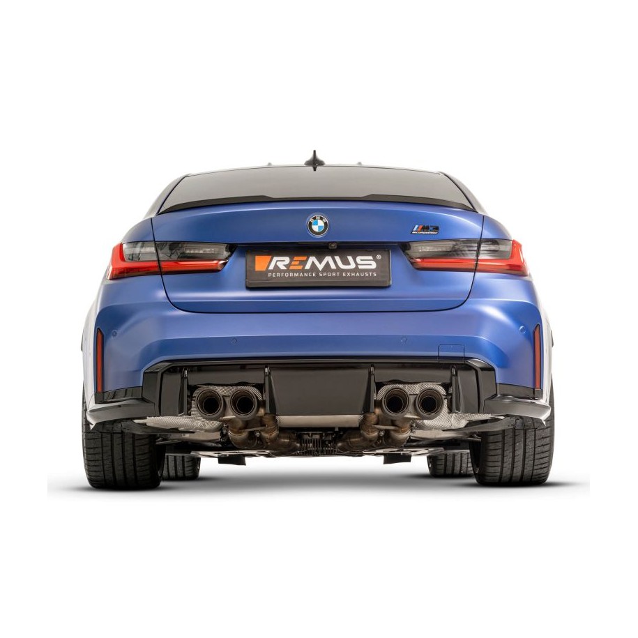 Scarico Sportivo Posteriore Remus Per Bmw M3 G80 Competition, TypE G234M 3.0l 375 kW 2021