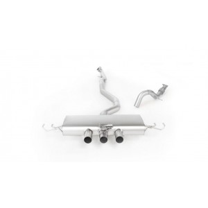 Sistema Di Scarico Posteriore Con Downpipe Remus Per Honda Civic TypE Fk8 2.0l VTEC Turbo/Turbo GT, Type R 235kW 2017 K20C1