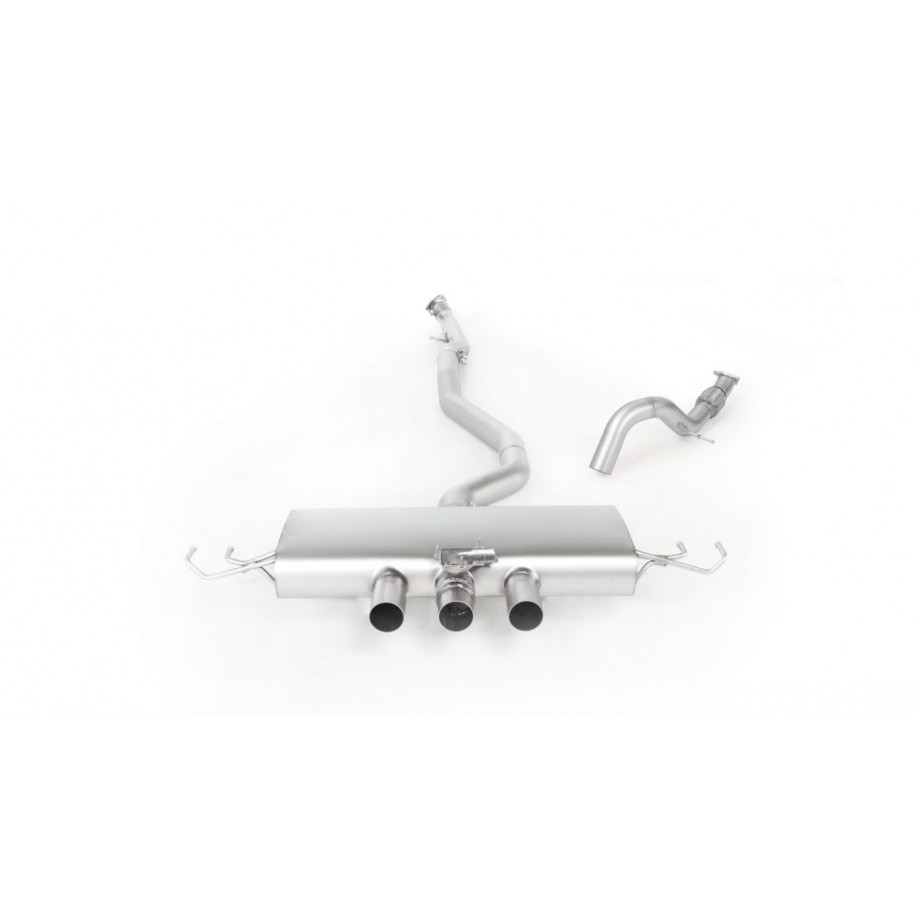 Sistema Di Scarico Posteriore Con Downpipe Remus Per Honda Civic TypE Fk8 2.0l VTEC Turbo/Turbo GT, Type R 235kW 2017 K20C1
