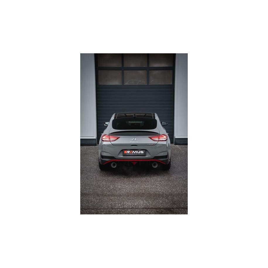 Sistema Di Scarico Posteriore Gpf Remus Per Hyundai I30 Fastback N Remus Performance TypE Pde 2.0l Turbo 206kW 06/2021