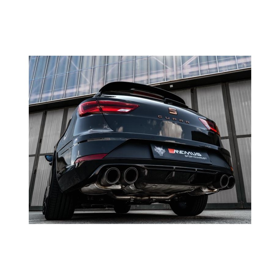 Sistema Di Scarico Posteriore Gpf Remus Per Seat Leon Cupra St R 4Drive, TypE 5F 2.0l TSI 221kW 03/2019