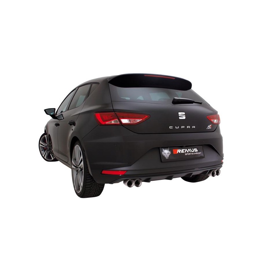 Scarico Sportivo Posteriore Remus Per Seat Leon TypE 5F, Sc 2.0l TSI, Cupra 213kW 2014 CJXH