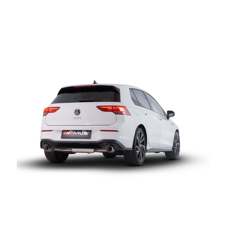 Sistema Di Scarico Posteriore Gpf Remus Per Vw Golf Viii Gti Clubsport TypE Cd 2.0l TSI DSG 221KW 08/2020