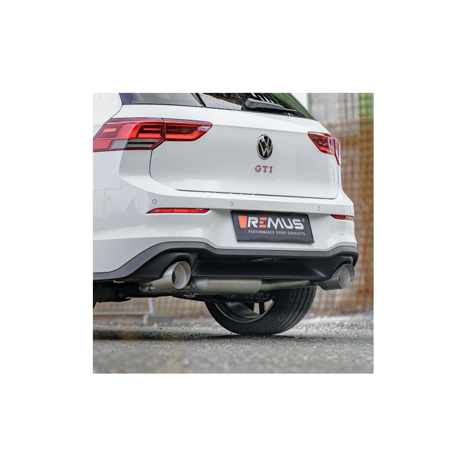 Sistema Di Scarico Posteriore Gpf Remus Per Vw Golf Viii, TypE Cd 2.0L TSI, GTI 180kW 08/2020